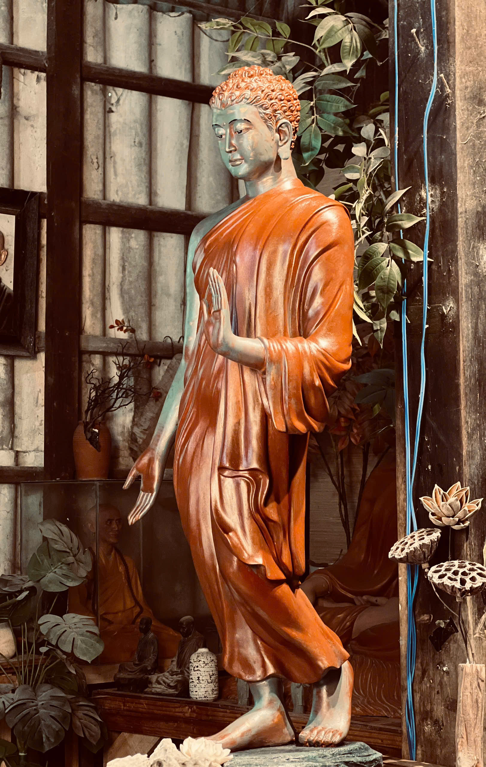 tượng phật ban phước