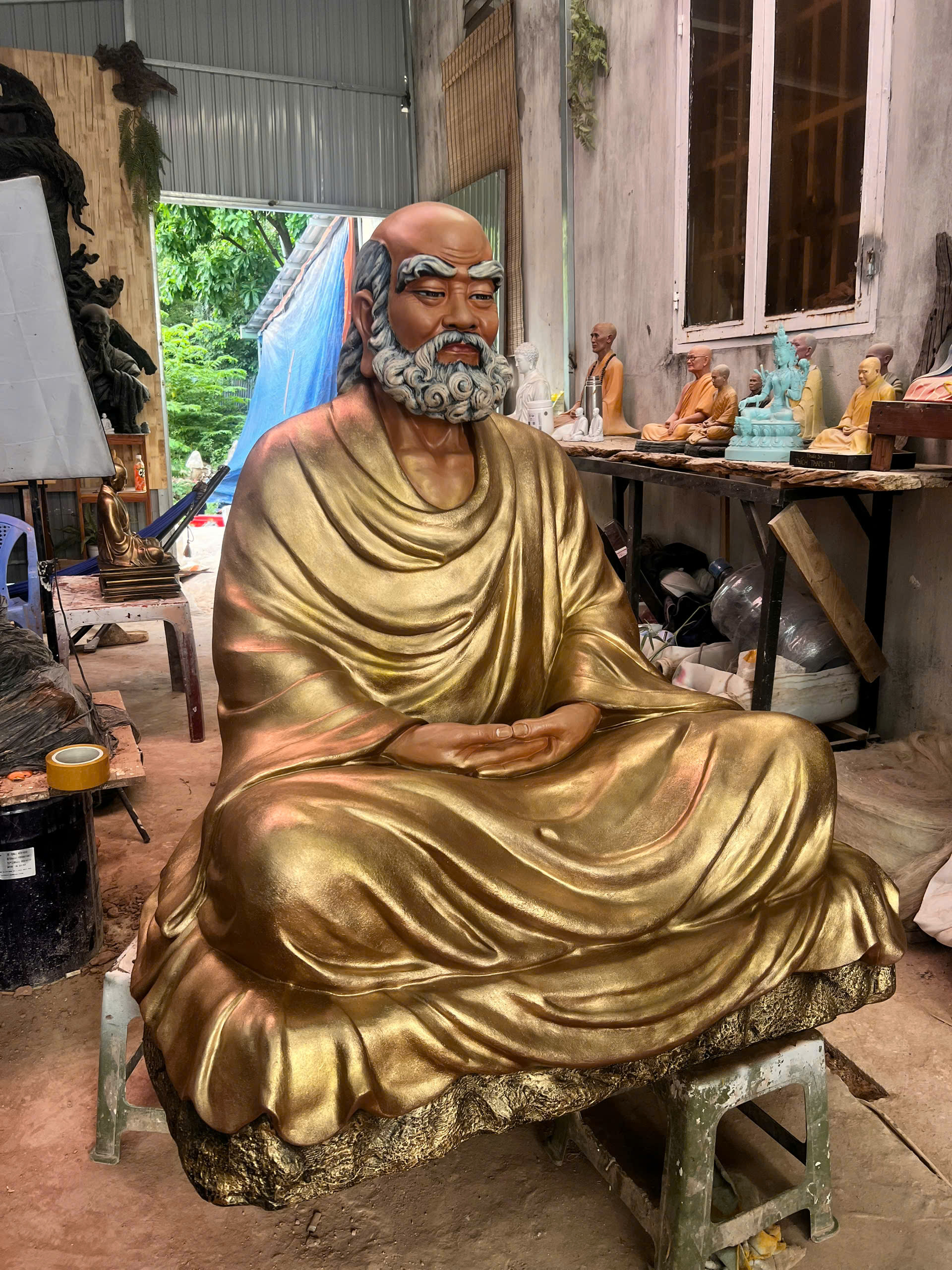 tượng tổ sư Đạt Ma
