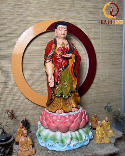 Tượng Phật A Di Đà cao 90cm