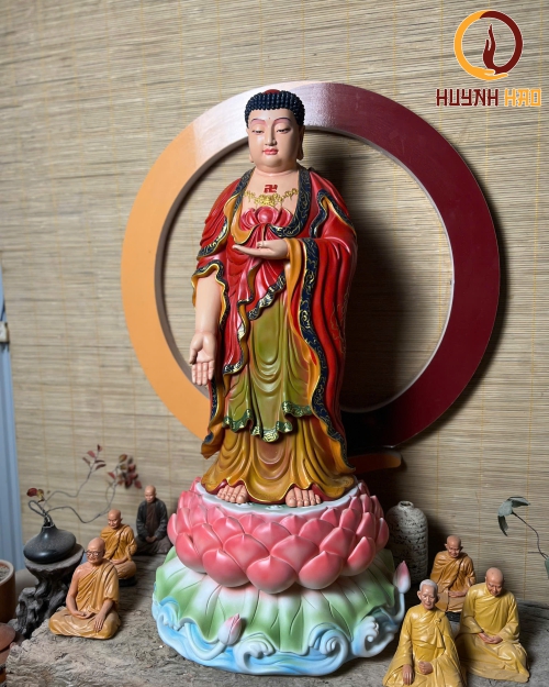 Tượng Phật A Di Đà cao 90cm
