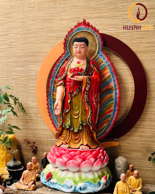 Tượng Phật A Di Đà cao 90cm