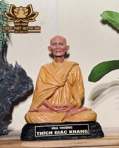Tượng sư Thích Giác Khang 35cm