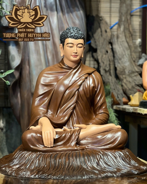 Tượng Phật Ấn Địa Xúc 60cm