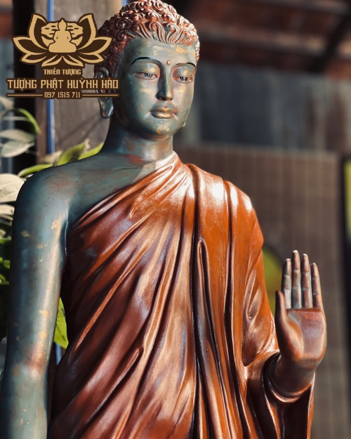 Tượng Phật Ban Phước cao 90cm