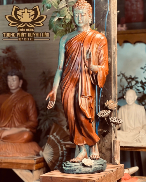 Tượng Phật Ban Phước cao 90cm