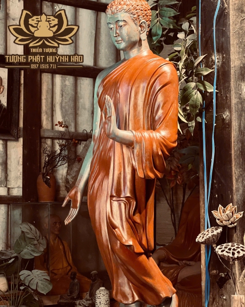 Tượng Phật Ban Phước cao 90cm