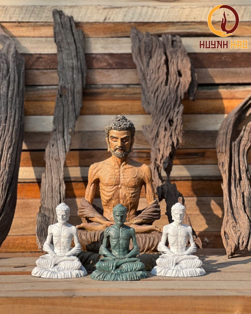 Tượng Phật Khổ Hạnh mini để bàn