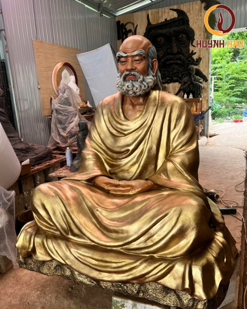Tượng Đạt Ma Tổ Sư 1m2